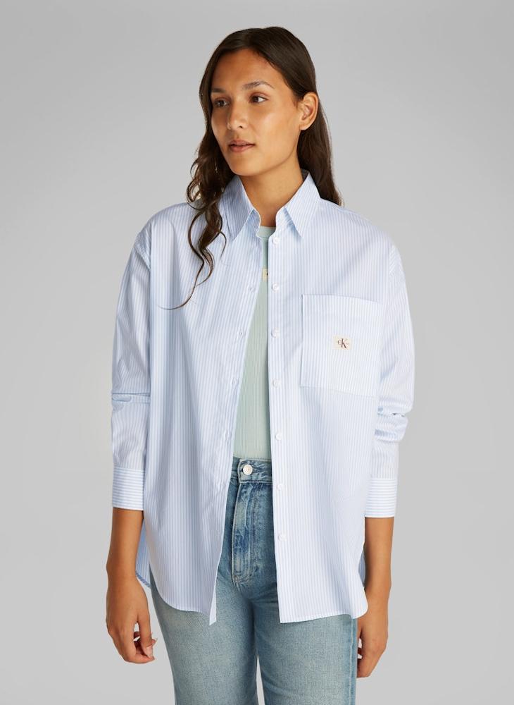 Calvin Klein Jeans Button Down Relaxed Shirt  - Image 1