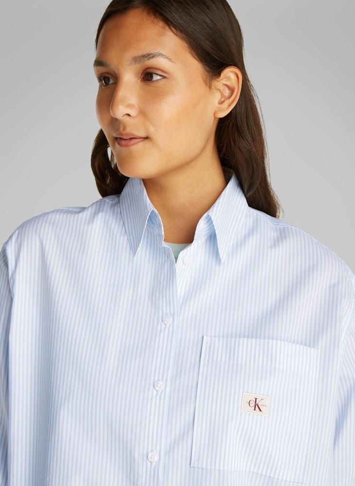 Calvin Klein Jeans Button Down Relaxed Shirt  - Image 3