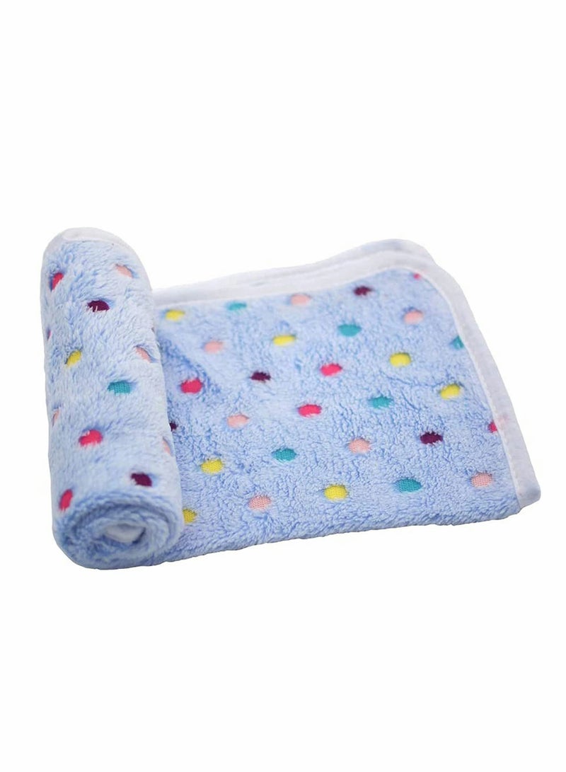 Excefore Dog Blankets, Super Soft Dog Blankets  Dot Pattern, Pet Blanket Flannel, Fluffy Cozy Blankets for Puppy Dogs or Cats, Small (23" x 16") - Image 3