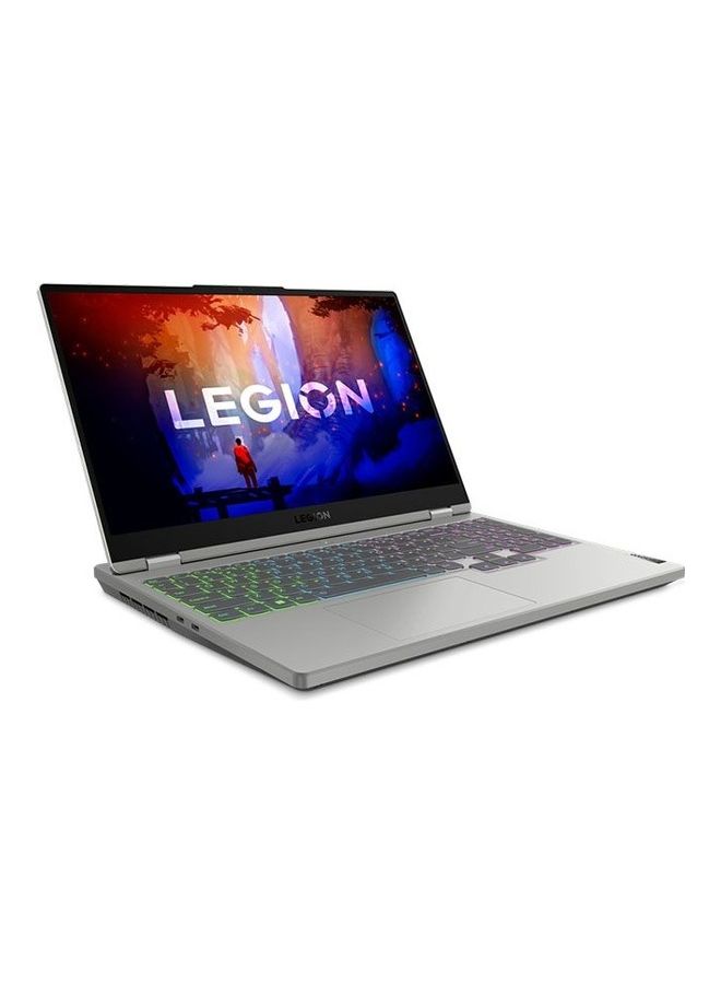 لينوفو لابتوب الألعاب Legion 5 بشاشة 15.6 بوصة بتردد 165 هرتز، معالج AMD Ryzen 7-6800H، ذاكرة وصول عشوائي 16 جيجابايت، قرص صلب SSD بسعة 1 تيرابايت، بطاقة رسومات NVIDIA GeForce RTX 3060 بسعة 6 جيجابايت، نظام التشغيل Windows 11 Home، لون رمادي عاصف عربي العربية رمادي - Image 2