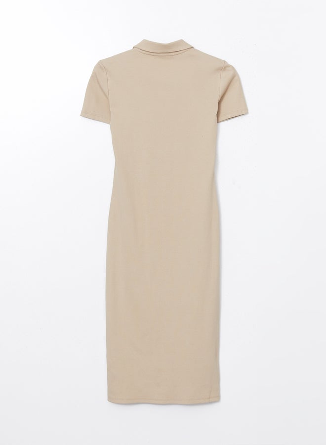 LC WAIKIKI Polo Neck Women's Bodycon Dress - Image 4