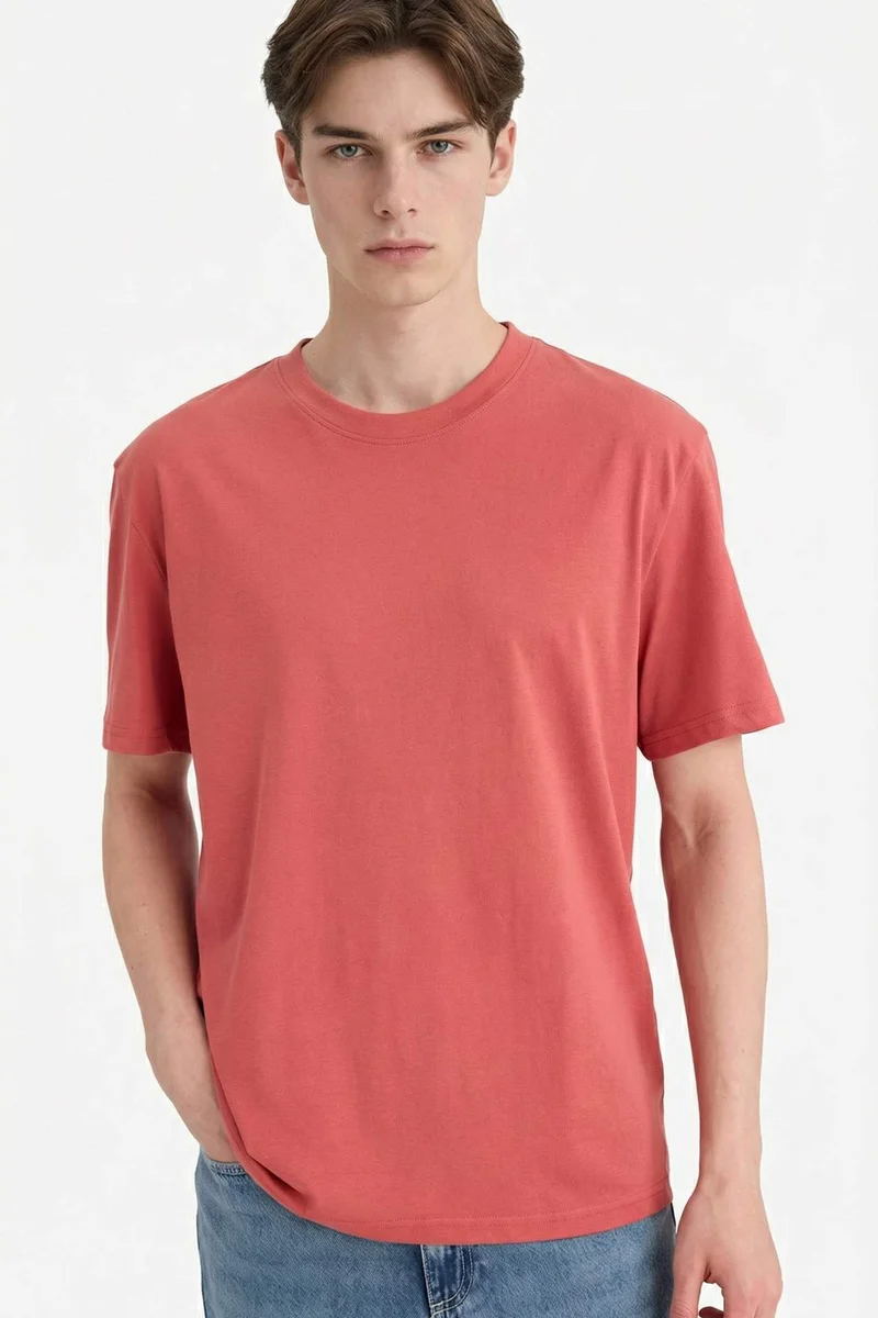 ديفاكتو Cotton Basic T-Shirt