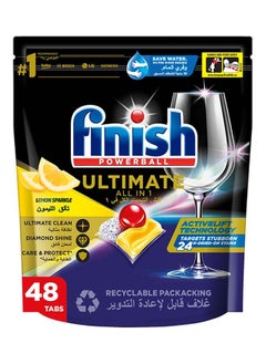 Powerball Ultimate All In 1 Dishwasher Detergent Tablets Lemon Sparkle - pzsku/Z58D216F661DB0B1A4FB5Z/45/_/1688729278/4969421f-d0ee-4e02-9864-984c2ffa6a8a