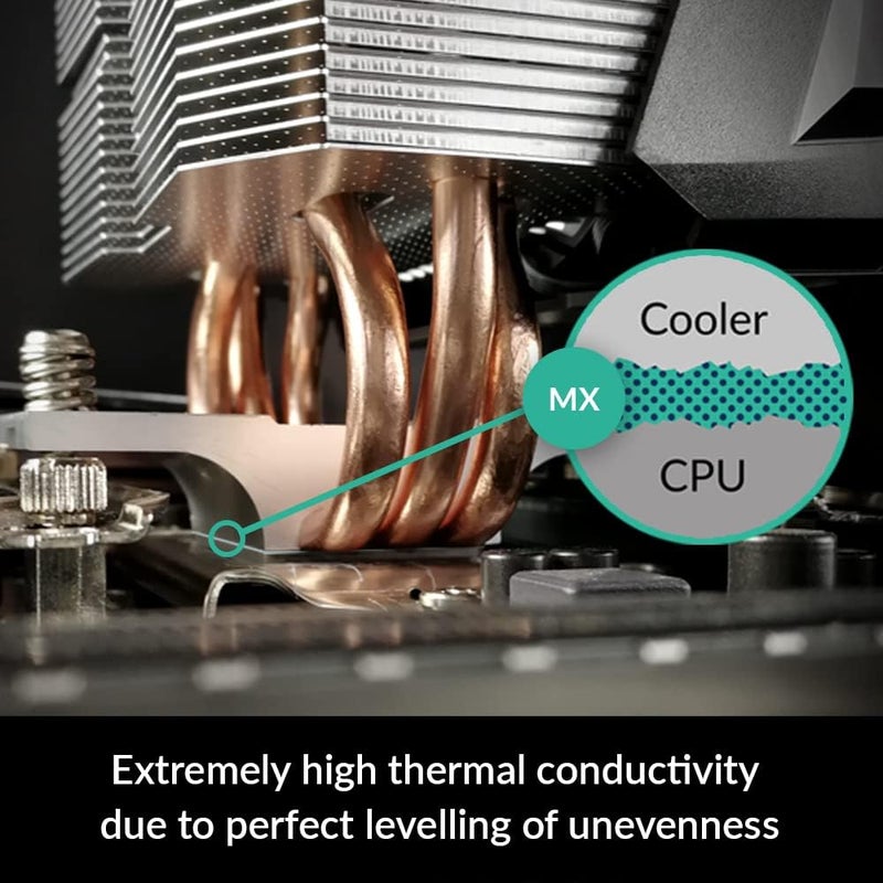 Arctic MX-4 (45 g) - Premium Performance Thermal Paste for All Processors (CPU, GPU - PC), Very high Thermal Conductivity, Long Durability, Safe Application, Non-Conductive - Image 4