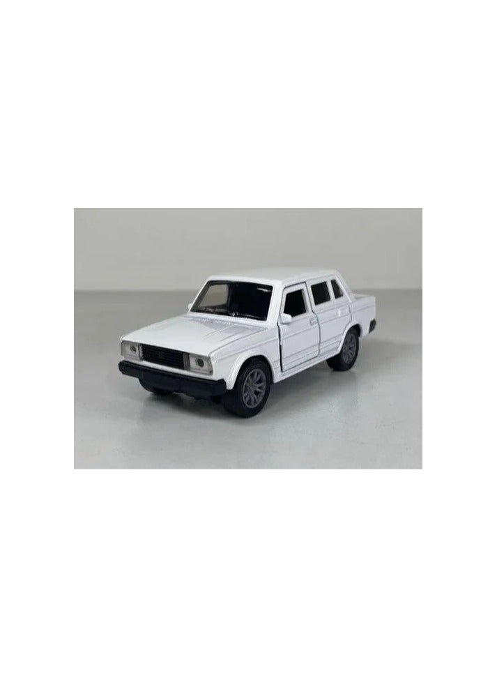 عربية معدن لون ابيض - Image 2