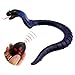 Tipmant RC Snake Infrared Remote Control Cobra Fake Realistic Naja Animal Crawling Vehicle Scary Trick Kids Halloween Christmas Prank Toys Birthday Gifts Blue - Image 4