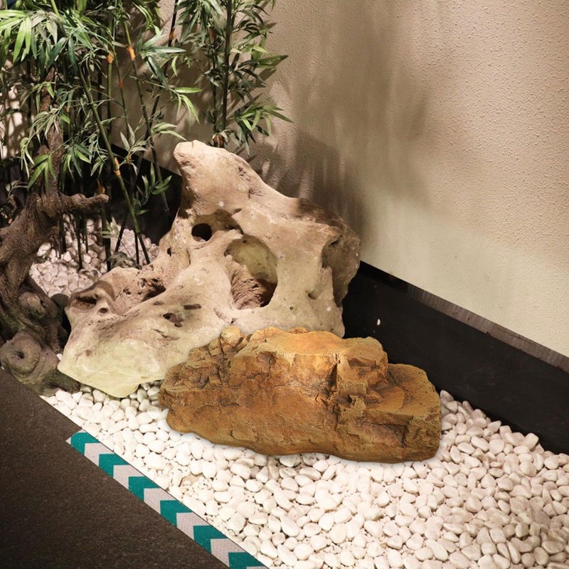Artificial Landscape Rock Garden Decoration Faux Stone For Park Patio Rockery 30x14x10cm - Image 3