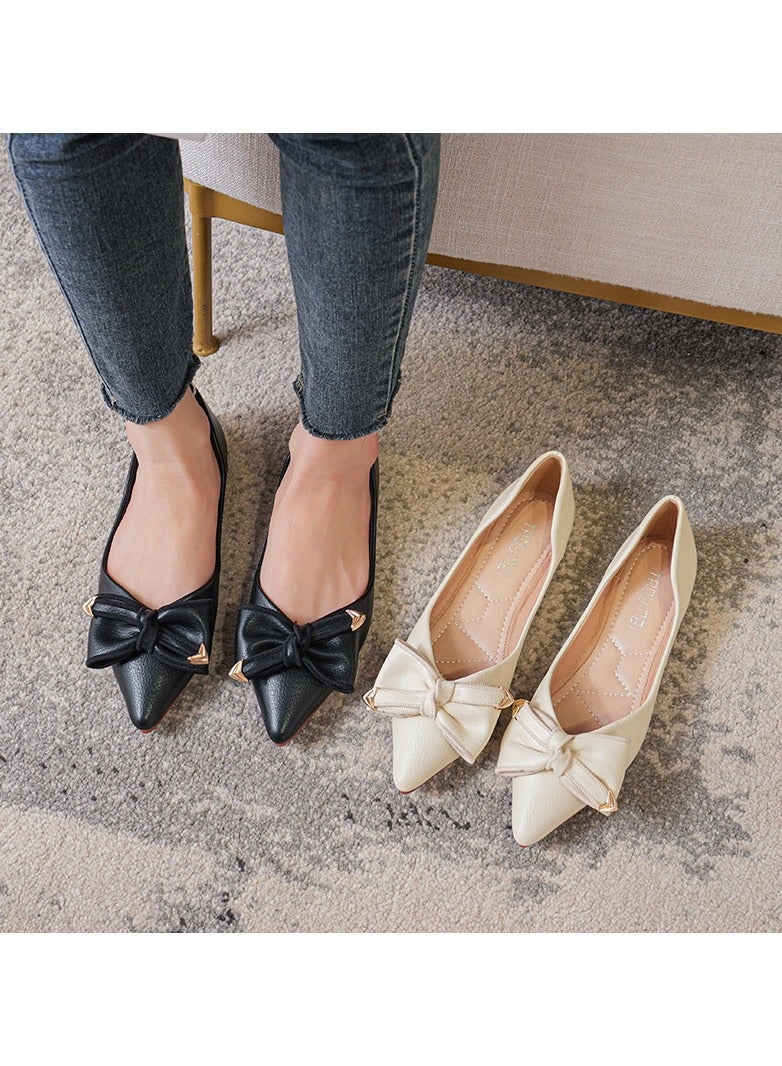 KUYING Flat Sole Single Shoe Women - Image 3