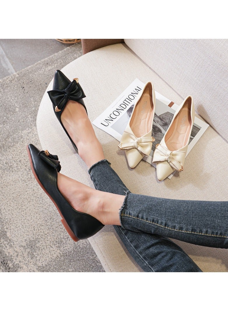 KUYING Flat Sole Single Shoe Women - Image 2