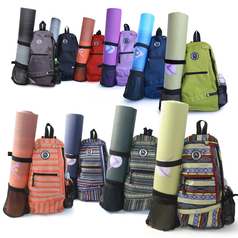 AURORAE Yoga Mat/Gym/Picklleball Cross-body Travel Sling Back Pack. Mat sold separately. - Image 2