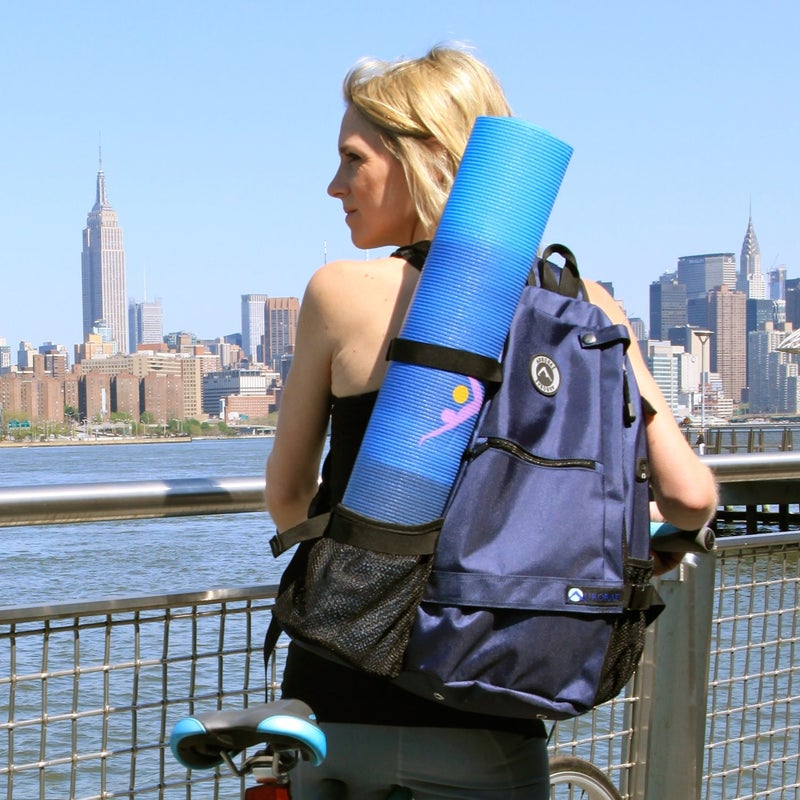 AURORAE Yoga Mat/Gym/Picklleball Cross-body Travel Sling Back Pack. Mat sold separately. - Image 5