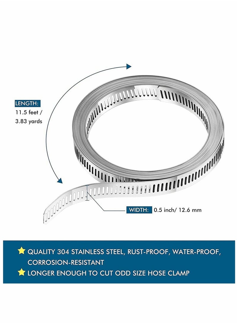 Generic - Clamps Hose Stainless Steel Worm Clamp - Image 1
