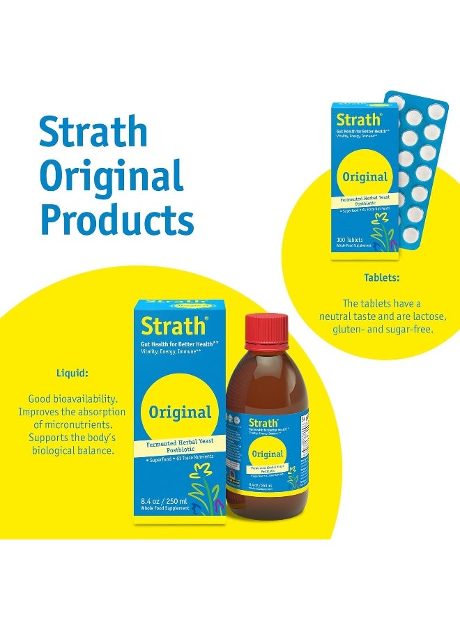 Bio-Strath Biostrath Whole Food Supplement For Energy Memory Support 500 Mg (100 Tablets)  - Image 5