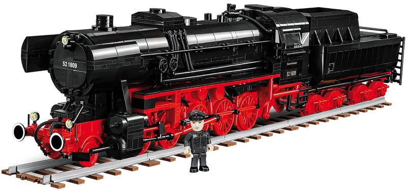 COBI Historical Collection DR BR Class 52 Steam Locomotive Building Set 2505 Pieces - Image 3