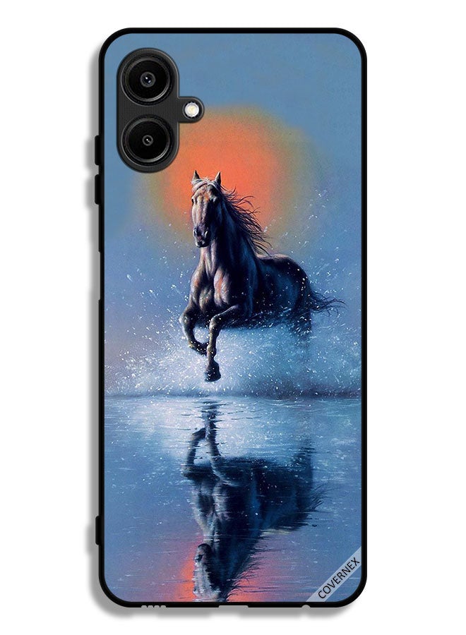 Covernex Samsung Galaxy M06 5G Protective Case Cover Horse Running In Water Art - Image 1