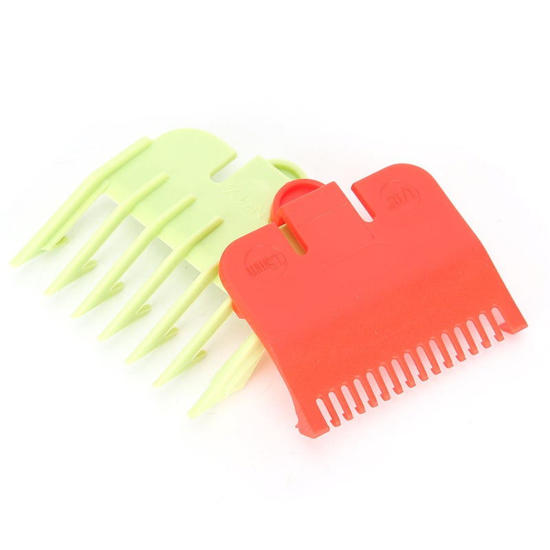 Hair Clipper Guide Comb: 2Pcs Set - Humanized Smooth Round Teeth, Scratch-Resistant Design Trimming Guide Comb for At-Home Hair Cutting & Grooming - Image 2