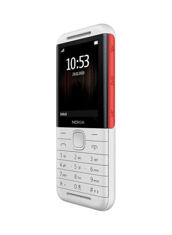 نوكيا هاتف 5310 ثنائي الشريحة بذاكرة رام سعة 8 ميجابايت وذاكرة داخلية سعة 16 ميجابايت ويدعم شبكة GSM، لون أبيض - Image 2
