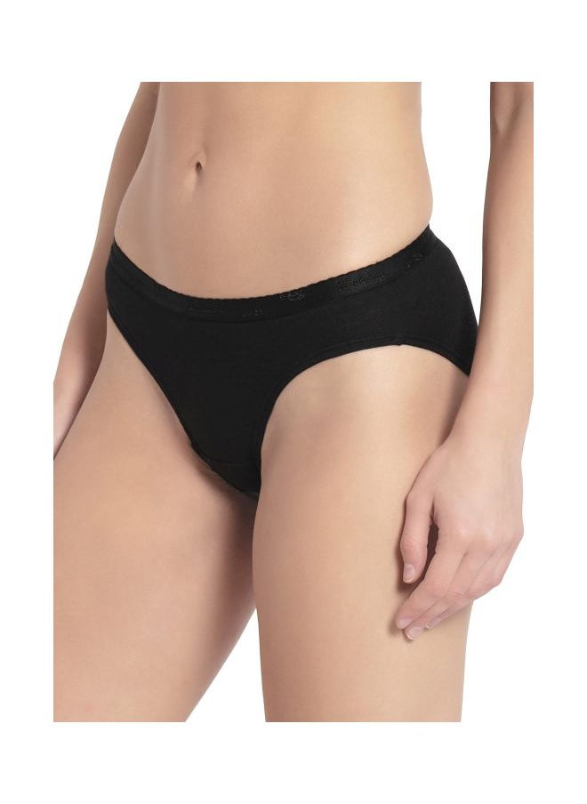 JOCKEY - Jockey 1525 Women Medium Coverage Super Combed Cotton Mid Waist Bikini with Exposed Waistband and StayFresh Treatment Pack of 3 - Image 1