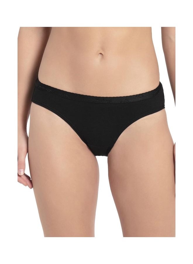 JOCKEY - Jockey 1525 Women Medium Coverage Super Combed Cotton Mid Waist Bikini with Exposed Waistband and StayFresh Treatment Pack of 3 - Image 1