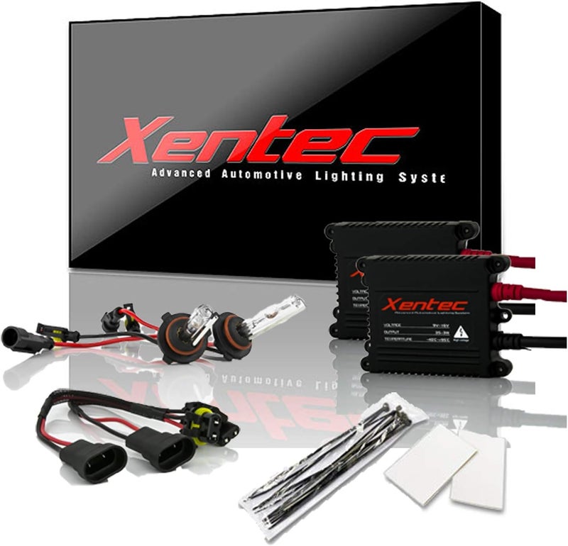 Xentec 9005 5000K HID Xenon Bulb Pair with 35W Digital Slim Ballast - Image 1