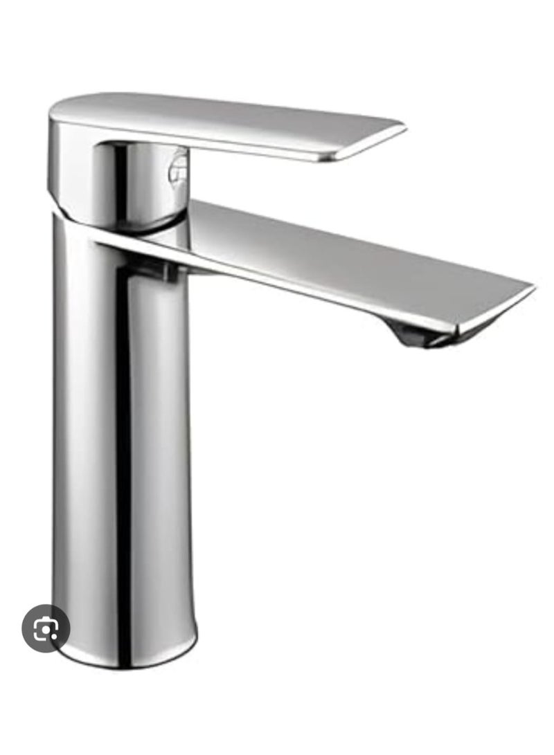 خلاط مغسلة إيطالي كروم بتصميم عصري وتشطيب فاخر مقاوم للصدأ مع تحكم سلس في تدفق وحرارة المياه - Image 4