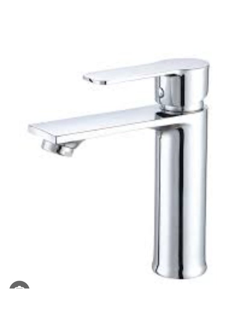 خلاط مغسلة إيطالي كروم بتصميم عصري وتشطيب فاخر مقاوم للصدأ مع تحكم سلس في تدفق وحرارة المياه - Image 3