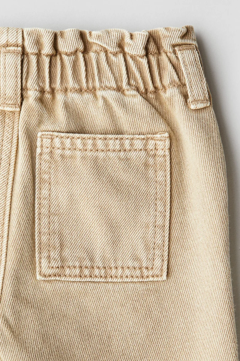 H&M Paper bag jeans