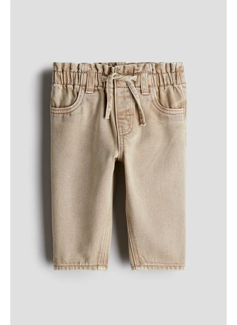 اتش اند ام Paper bag jeans