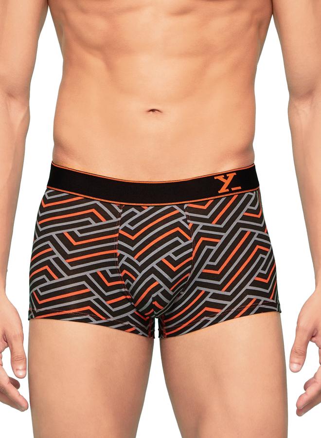 XYXX Pack of 2 - Men Printed Breathable Cotton Trunks - Image 2