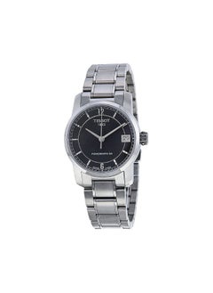 TISSOT T-Classic Automatic Black Dial Titanium Ladies Watch  - Image 1