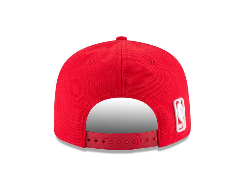 NEW ERA NBA Chicago Bulls Men's 9Fifty Team Color Basic Snapback Cap, One Size, Red - Image 3