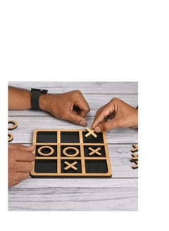 Generic Tic Tac Toe Game Brain Development Strategy for Kids Ages 6+, Indoor and Outdoor Interactive Games, 2 Player Board Game  - Image 2