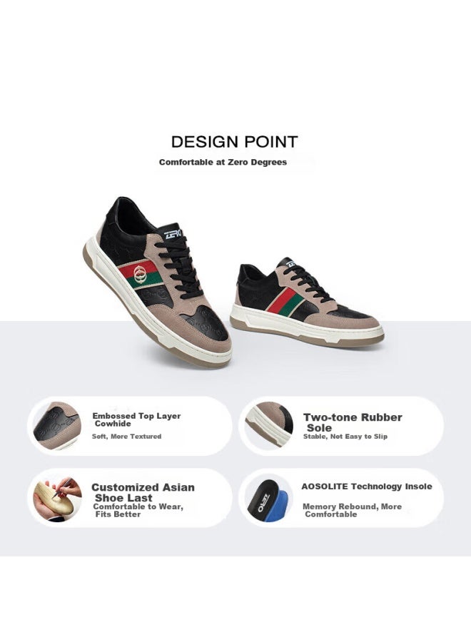Zero Men's Comfortable And Stylish Casual Sports Shoes Outdoor Trendy Skate Shoes White Shoes Men Black Brown Size 42 - Image 2
