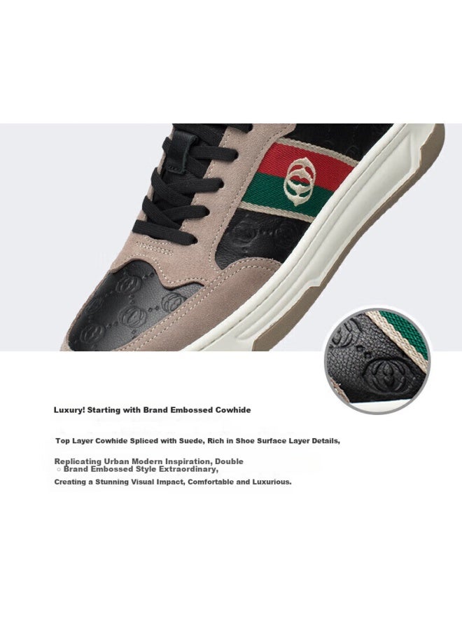 Zero Men's Comfortable And Stylish Casual Sports Shoes Outdoor Trendy Skate Shoes White Shoes Men Black Brown Size 42 - Image 1