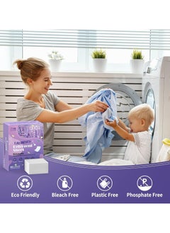 CMGTYYD Laundry Detergent Sheets Lavender Scent, 80 Loads, Liquid-Free Laundry Soap Sheets, Eco-Friendly, Hypoallergenic, Plastic-Free & Biodegradable, Travel-Friendly(40 Sheets)  - Image 2