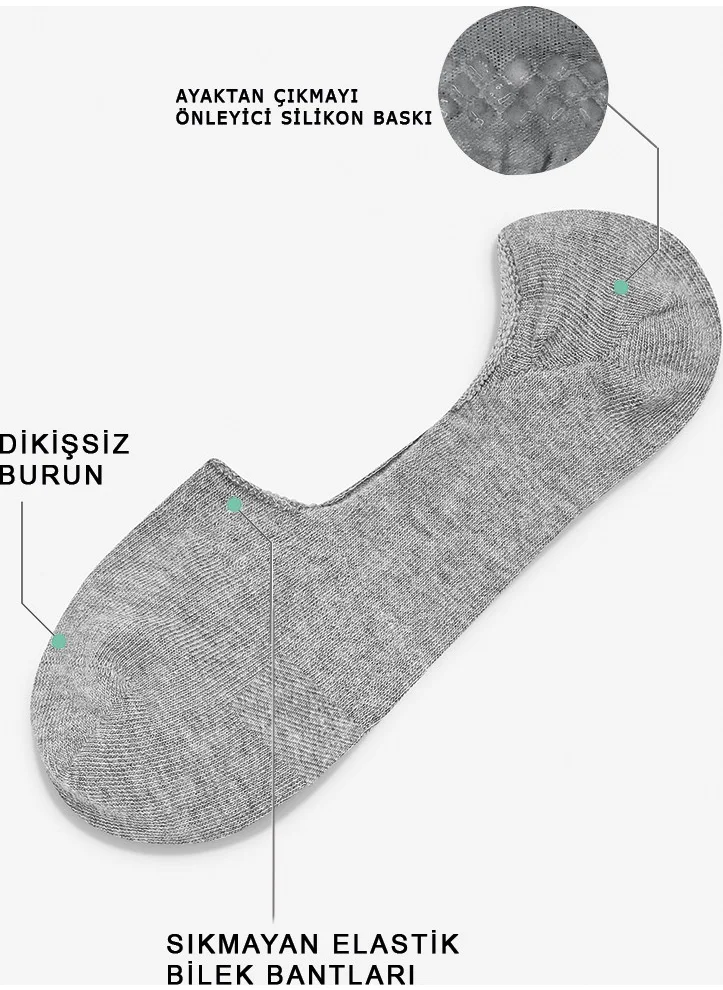 Mem Socks 12-Piece Silicone Ballerina Socks