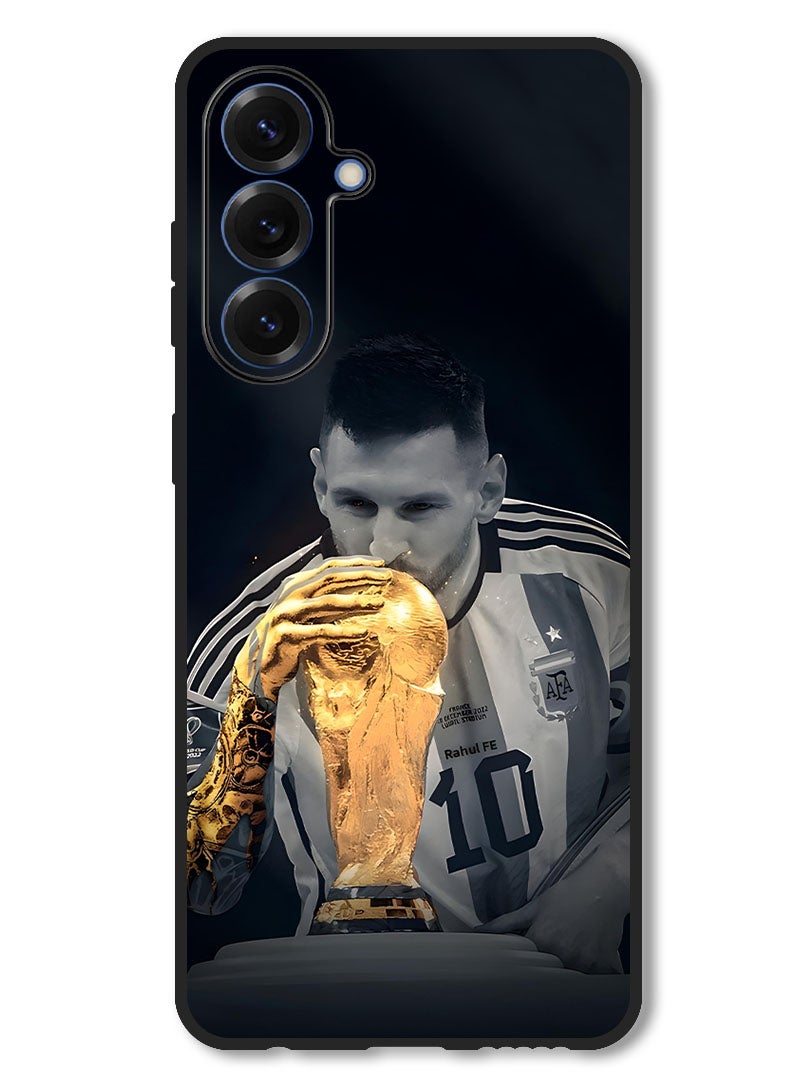 Theodor Case Compatible with Samsung Galaxy A56 Protection Shockproof Bumper Cover Messi (1) - Image 1
