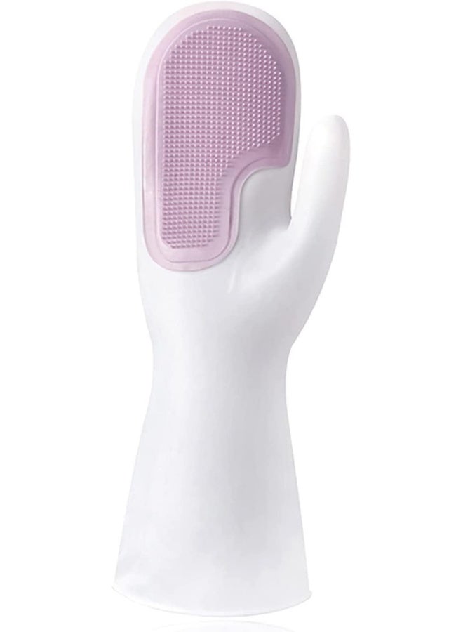 Emazoon first Cleaning Silicone Gloves Protect Hands From Dirt Cleaning Brushes Cleaning Tools Kitchen Accessories - Image 3