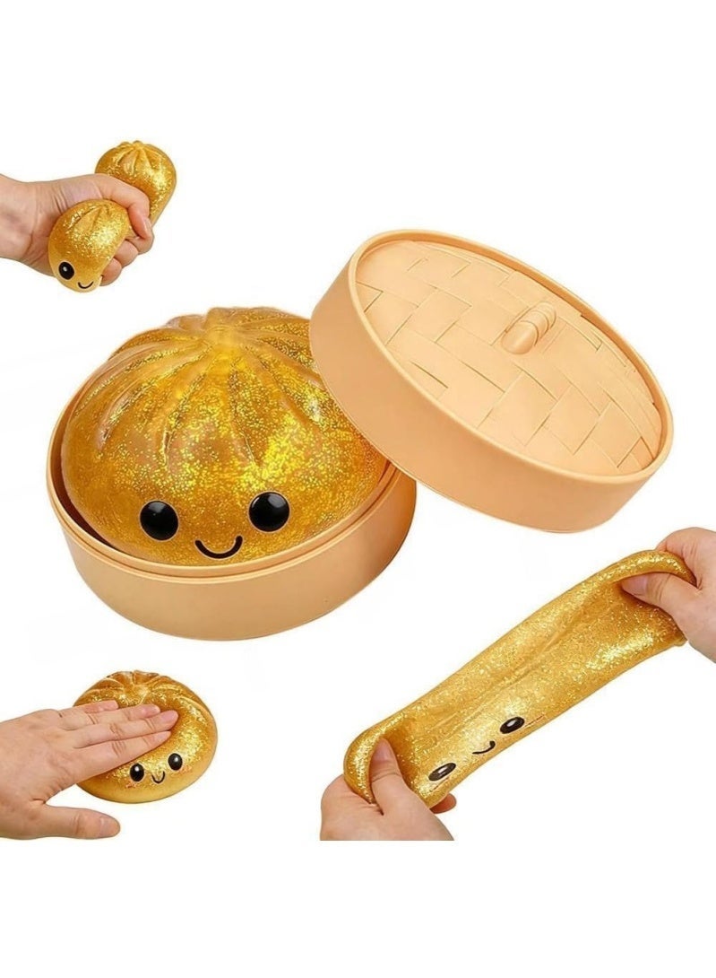 Glitter Dumpling Squishy, 2026 New Dumpling Squishy Mystery Box - Image 1