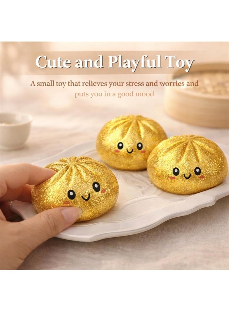 Glitter Dumpling Squishy, 2026 New Dumpling Squishy Mystery Box - Image 4