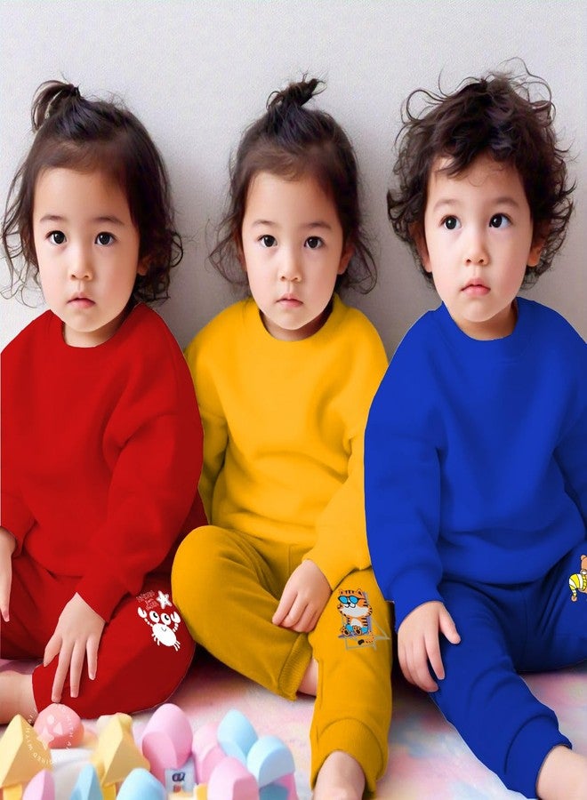 Toddylon Kids Pajama Pants Cotton Regular Fit Pyjama Set Unisex Baby Trackpants | Lower | Bottom Wear | (Pyjamas Only) (Pack of 6, 12-18 Month) - Image 4