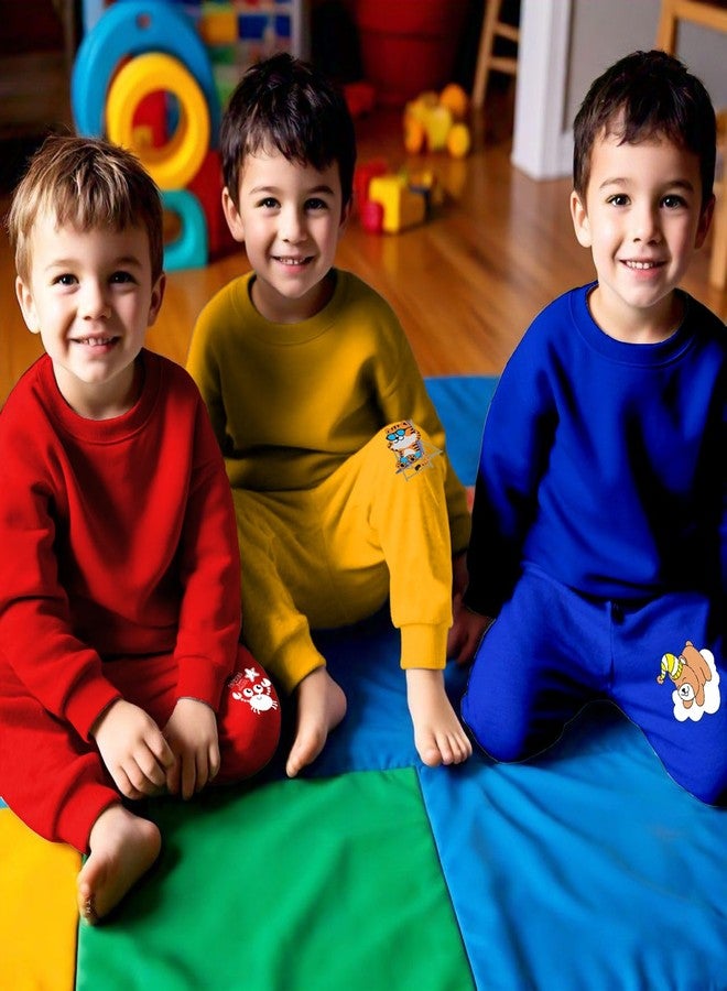 Toddylon Kids Pajama Pants Cotton Regular Fit Pyjama Set Unisex Baby Trackpants | Lower | Bottom Wear | (Pyjamas Only) (Pack of 6, 12-18 Month) - Image 5