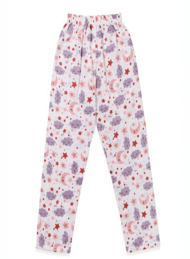 Fabrify Baby and Kids Muslin Cotton Pyjama Set, Nightwear, Sleepwear, Trendy Nightsuit for Boys and Girls (3-4 Years, Moon & Stars) - Image 4