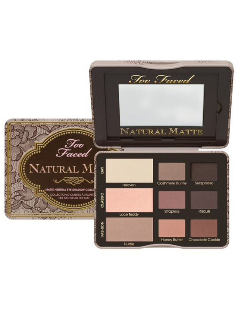 Natural Matte Eyeshadow Palette Multicolour