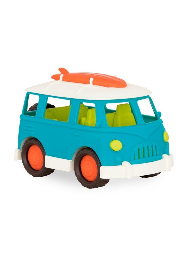 BATTAT Battat- Wonder Wheels - Blue Toy Camper Van - Toy Rv For Kids, Toddlers - Realistic Details- Recyclable Materials- Camper Van- 1 Year +  - Image 1