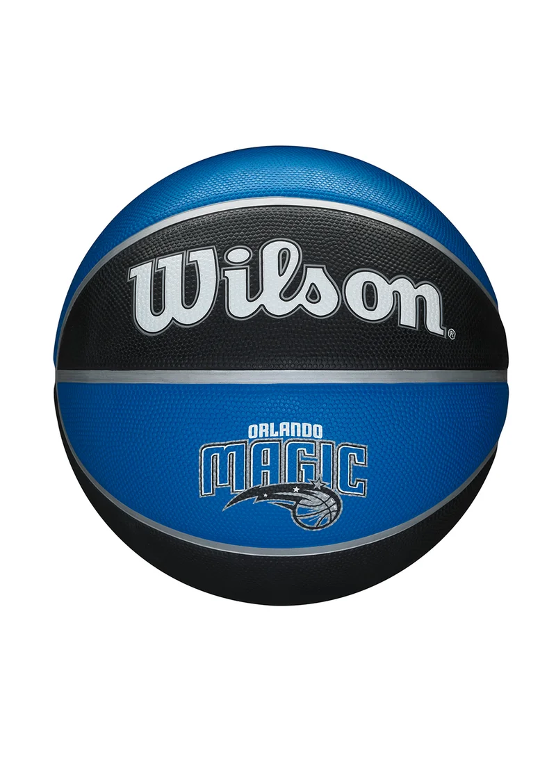 Wilson NBA Team Alliance Basketball Orlando Magic - Size 7 for +12 years old and Adults - Black/Blue