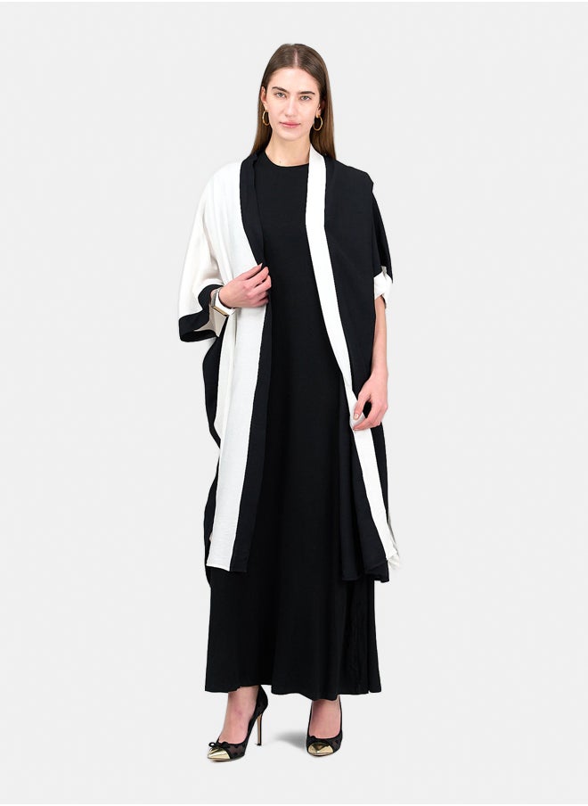 Clue Dual Tone Flowy Kimono  - Image 2