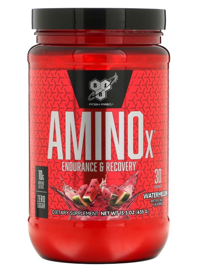 BSN AminoX Endurance & Recovery Watermelon 15.3 oz (435 g) 