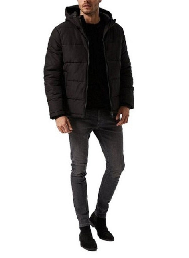 general Hooded Winter Coat Warm Puffer Jacket with Removable Hood - Image 2