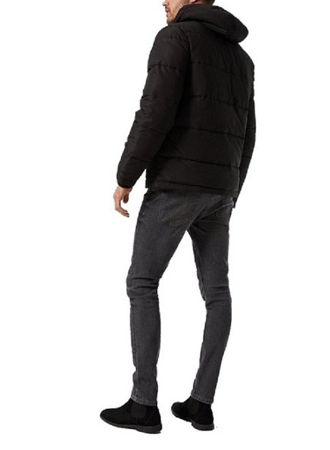 general Hooded Winter Coat Warm Puffer Jacket with Removable Hood - Image 3